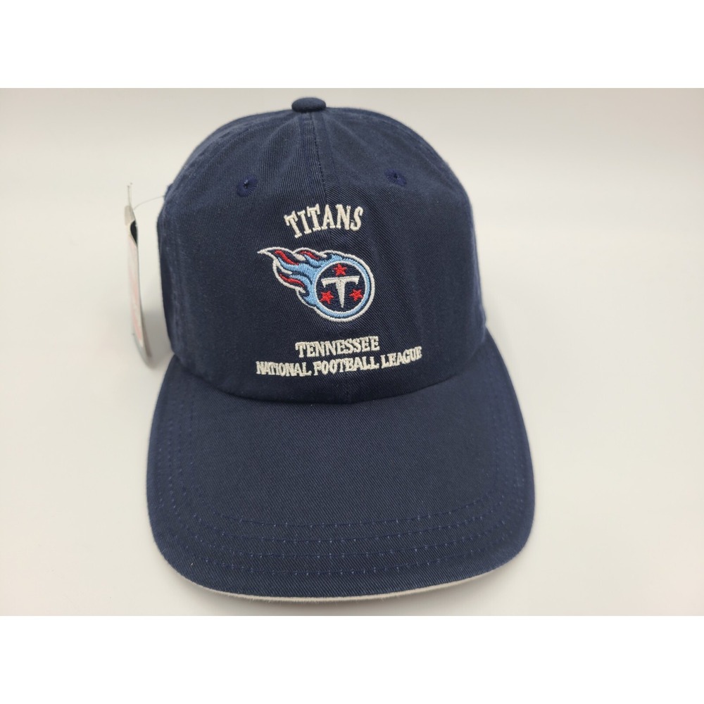 Vintage Tennessee Titans Puma Strapback Adjustable (Seems Small) Hat Cap Blue